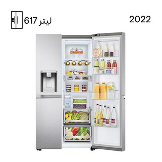 ساید بای ساید ال جی مدل J287 سیلور