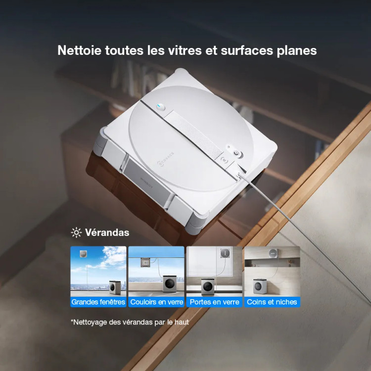 شیشه پاک کن رباتیک اکووکس مدل Winbot W3 omni
