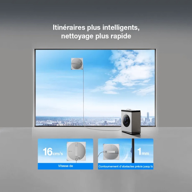 شیشه پاک کن رباتیک اکووکس مدل Winbot W3 omni